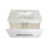 Vanity - H800WH - Wall Hung 800mm - White